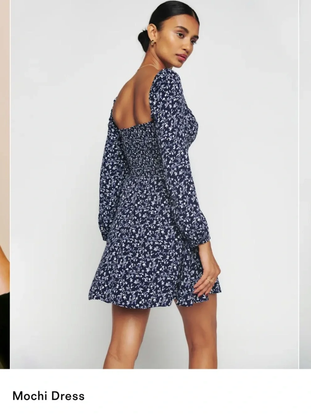 Reformation Mochi Dress Twilight - Size 4 - Picture 4 of 9